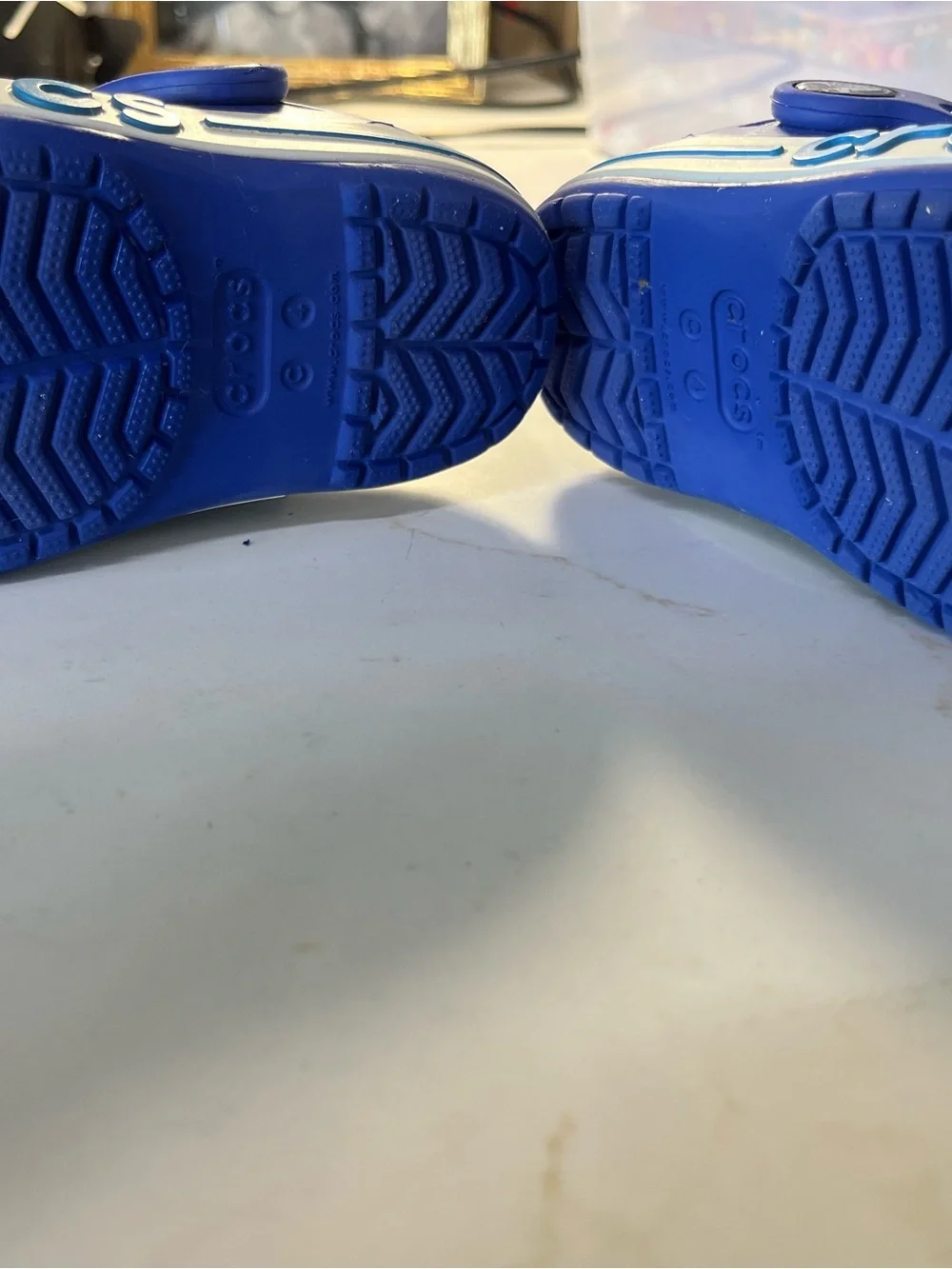 CROCS Kids Slip-On Clog in Bright Blue c4
